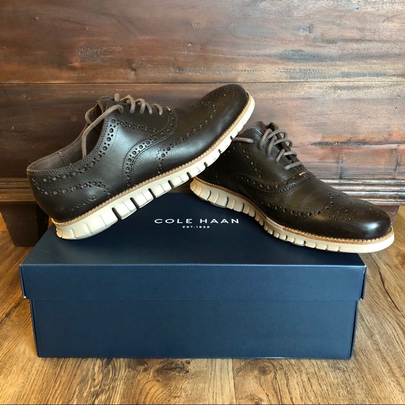 men's zerogrand wingtip oxford